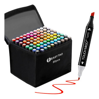 Plumones Doble Punta Pincel 120 Colores, E T Marcadores Plumones Doble Punta Pincel 120 Colores, E T Marcadores