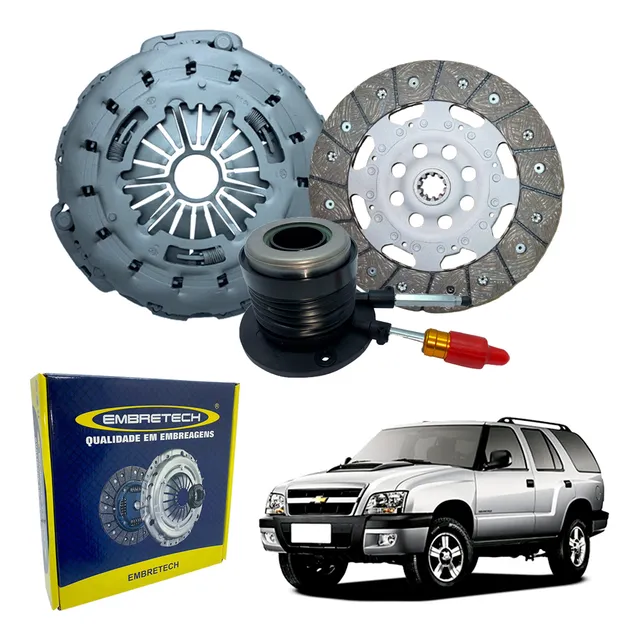 Embreagem + Atuador S10 Motor 2.8 Turbo Diesel (2000/2011)