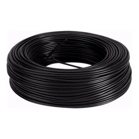 Caja 100 Mts Cable Negro Thw Cal 4 Awg 100%cobre Condulac