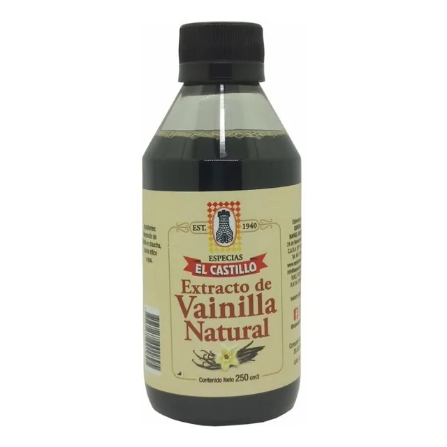 Extracto De Vainilla Natural El Castillo X 250 Cc.