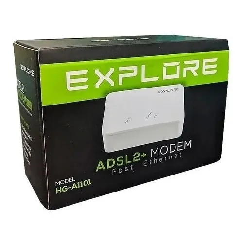 Modem Explore Hg-a1101 Banda Ancha Adsl2+ 