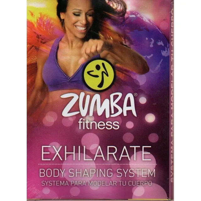 Dvdx5 Zumba Fitness Exhilarate Body Shaping System