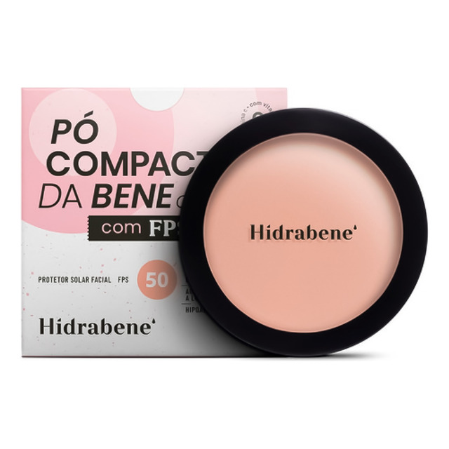 PĂł Compacto Da Bene Fps 50 - Hidrabene - Protetor Facial 10g PĂł Compacto Da Bene Fps 50 - Hidrabene - Protetor Facial 10g