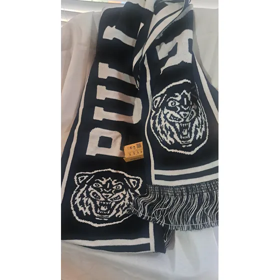 Bufanda Pull & Bear Original Reversible Negro Y Blanco