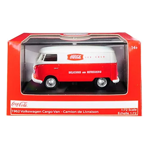 1:72 Coca-cola 1962 Volkswagen Cargue Van - Clásicos Yqrxa
