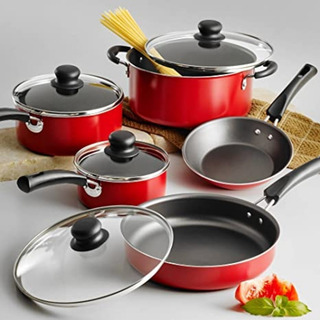 Batería De Cocina Tramontina 80112/646 Simple Cooking, 9 Pzs Batería De Cocina Tramontina 80112/646 Simple Cooking, 9 Pzs