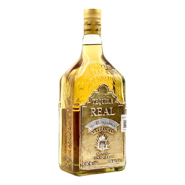 Tequila Real De Penjamo Añejo 1 L 100% Agave Azul