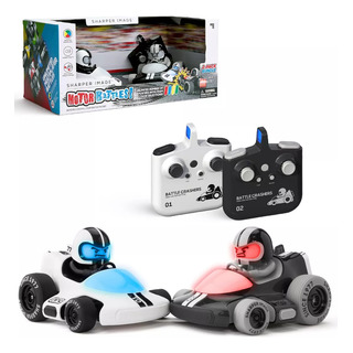 Sharper Image® Battles Rc Team Battle Racers: Autos De Color Blanco Sharper Image® Battles Rc Team Battle Racers: Autos De Color Blanco