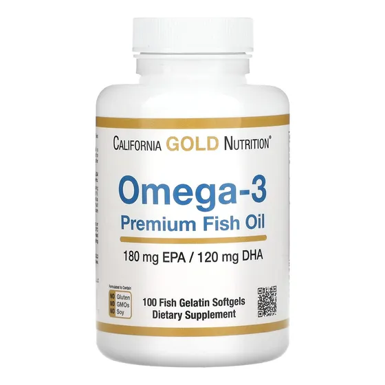 Aceite De Pescado De Primera Calidad Con Omega-3 De Californ