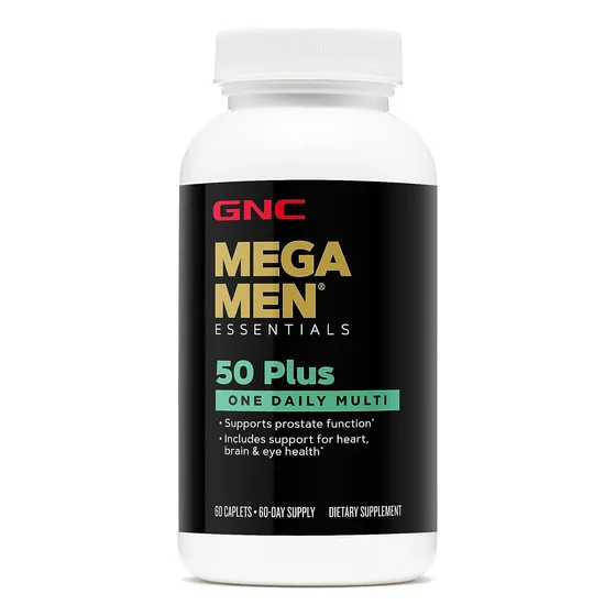 Suplemento Multivitamínico Gnc Mega Men 50 Plus, Un Suplemen