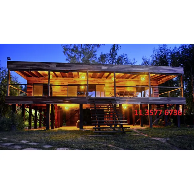 Construcción Wood Frame Cabañas, Decks, Pérgolas, Madera