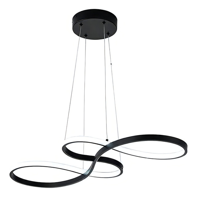 Lustre Pendente 40w Design Moderno Nitrolux 3 Em 1 Cor Preto Voltagem Lustre Pendente 40w Design Moderno Nitrolux 3 Em 1 Cor Preto Voltagem