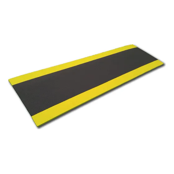 Manta 1 Metro Em Eva Autoadesivo / Protetor Parede Garagem Cor Preto e amarelo Simplefix