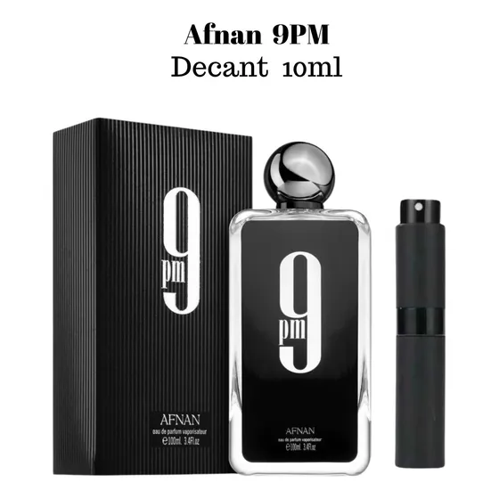 Decant O Probador 10ml Afnan 9pm Edp Caballero