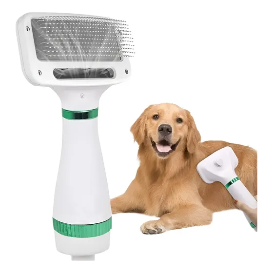 Cepillo De Pelo Para Mascotas,  Con Secador 