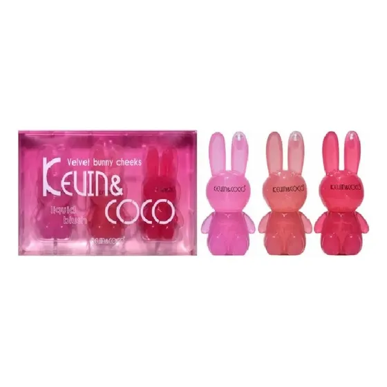 Set De Rubores Velvet Bunny Cheeks Kevin & Coco