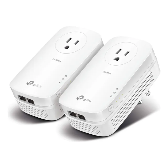 Adaptador Powerline Tp-link Av2000 Tl-pa9020p, Kit De 2 Giga
