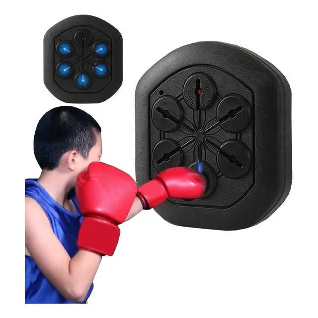 Placa De Perforación Music Boxing Wall Target, Montada En La