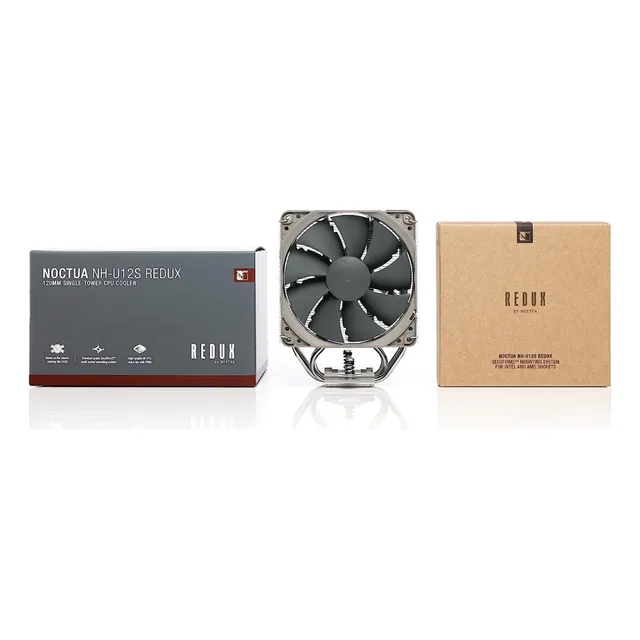 Disipador Noctua Nh-u12s Redux Extremo Cpu Led Gris