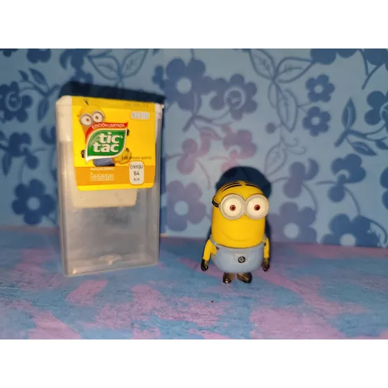 Figura Minions Tic Tac Y Huevo Kinder