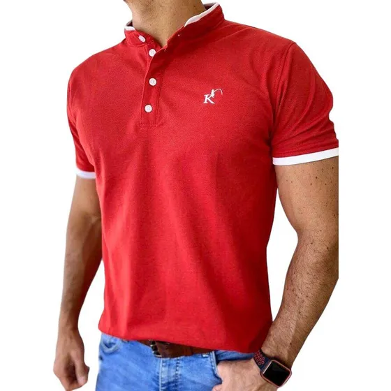 Polo Cuello Mandarín Peskdores