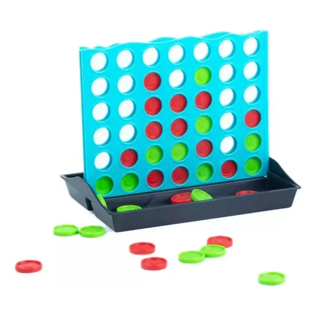 Juego Connect Conecta 4 Forma 4, Juego De Mesa, Estrategia