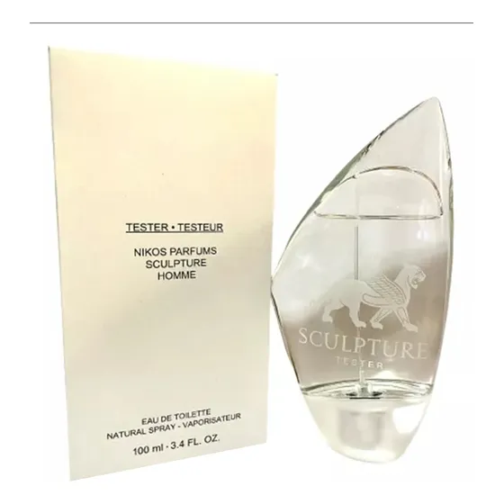 Perfume Sculpture Nikos Edt Tester 100 Ml Para Hombre