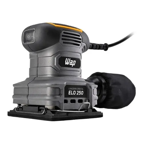 Lixadeira orbital Roto Nappo 300w com coletor de pó vermelho