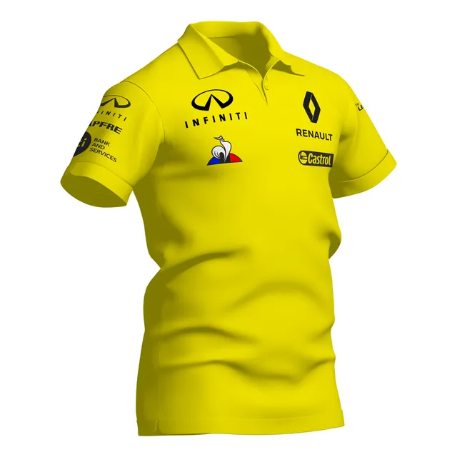 Camiseta Polo Tributo A Renault F1 Team