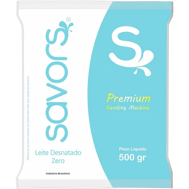 Bebida Leite Desnatado Em Pó Savors Maq. Autom. Vending 500g