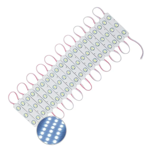 Modulo Led 5050 Smd 3 Chips 120 Lm 12v Exterior Pack 100 