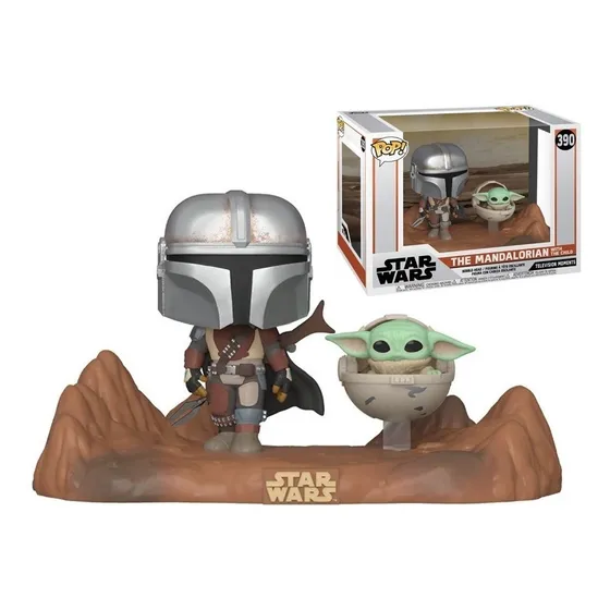 Funko Pop! Star Wars: The Mandalorian With Grogu #390