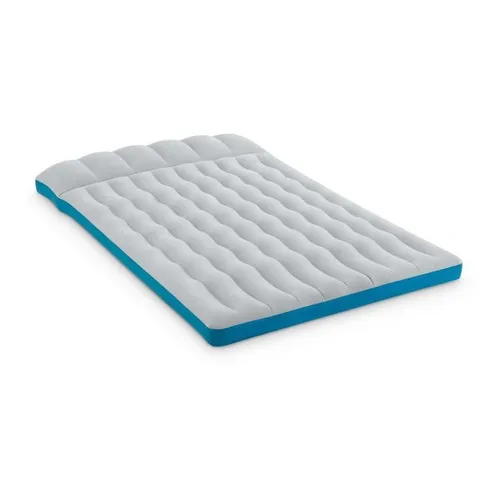 Colchón inflable Intex 67999 Matrimonial color gris hasta 272kg de 127cm x 193cm x 24cm