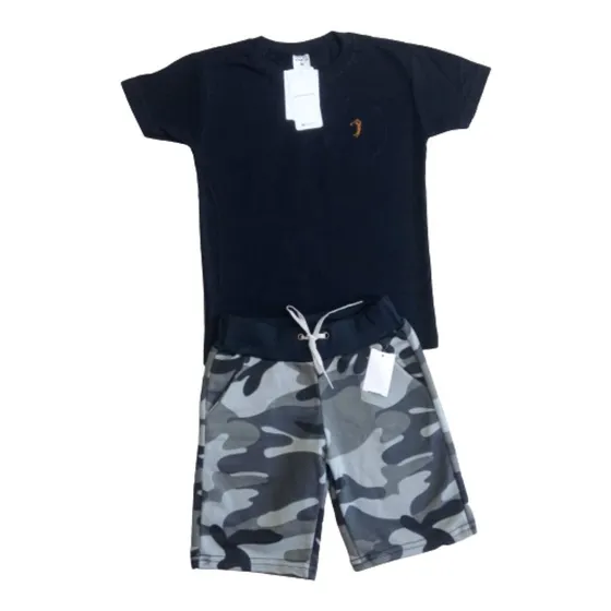 Kit 5 Conjunto Moletom Infantil Masculino Menino Atacado Rev