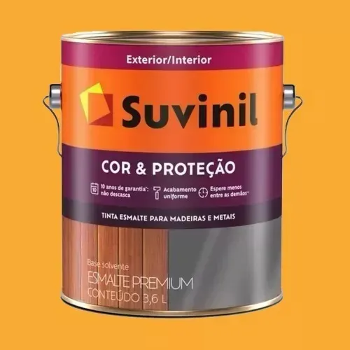 Tinta Esmalte Madeiras E Metais 3,6l Escolha A Cor Suvinil