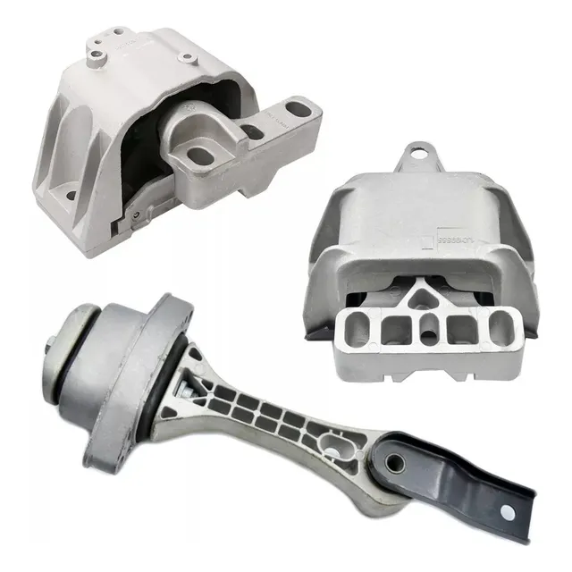 Kit 3 Soportes Motor Jetta A4 1999 2000 2001 2002 2003 2004