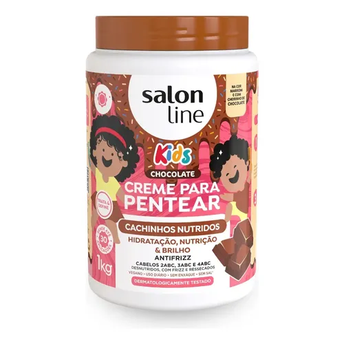 Cachinho Feliz Chocolate Creme de Pentear 450g Cachinho Feliz Chocolate Creme de Pentear 450g