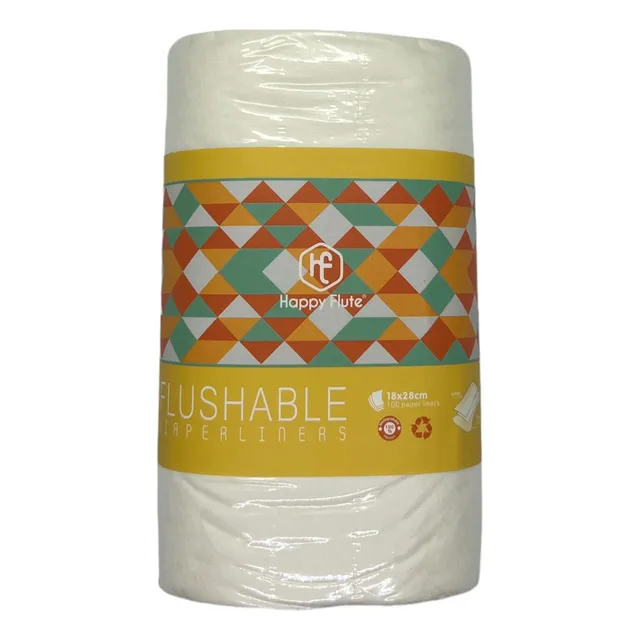 Liners Bambú Biodegradables Happy Flute