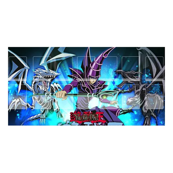 Playmat Yu-gi-oh (campo De Duelo) Personagens Tabuleiro Tcg