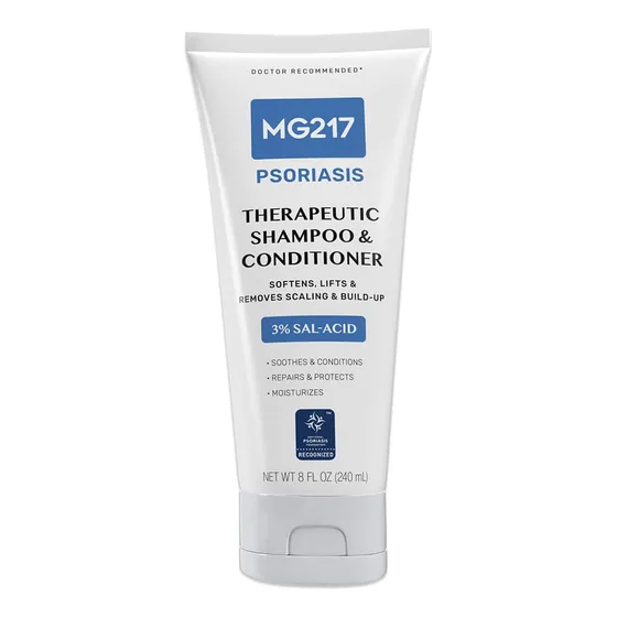 Mg217 Champu Y Acondicionador De Psoriasis Con Acido Salicil