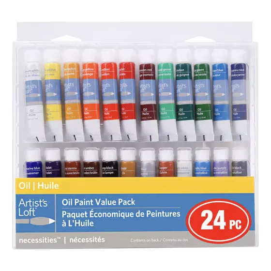 Pintura Al Oleo 24 Unidades 12ml