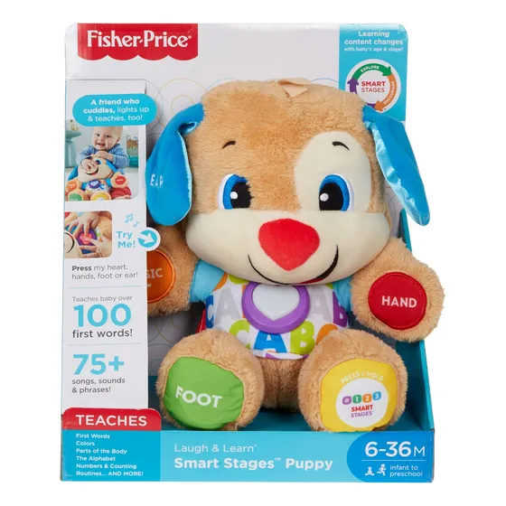 Peluche Perrito Fisher Price Con Sonidos Y Luces 