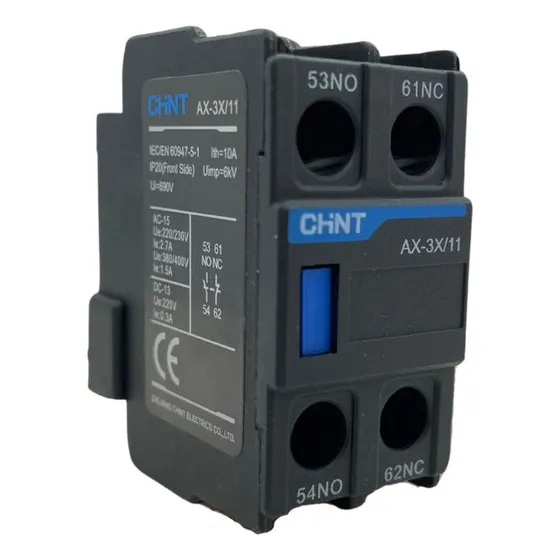 Contacto Aux Frontal Para Contactores 1na+1nc Chint Ax-3x/11