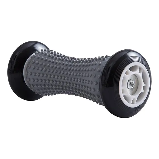 Rodillo Para Pies, Masajeador De Pies Para Fascitis Plantar, Relieve De Color Gris Y Negro