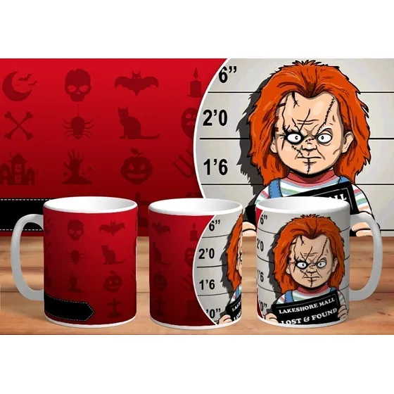 Taza De Ceramica Sublimada Horror Movies: Chucky