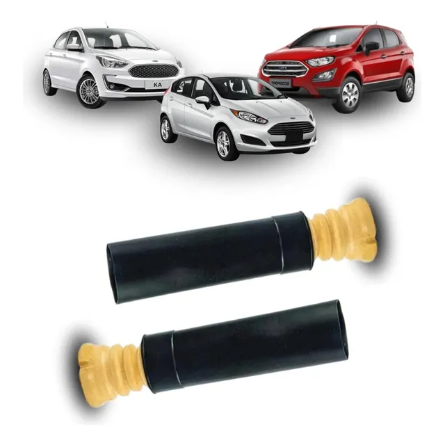 Kit Batente Coifa Amortecedo Traseiro New Ecosport Ka Fiesta