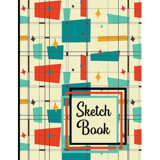 Libro: Livro De Esboço: Livro De Desenho Com Tema Retrô Mode Libro: Livro De Esboço: Livro De Desenho Com Tema Retrô Mode