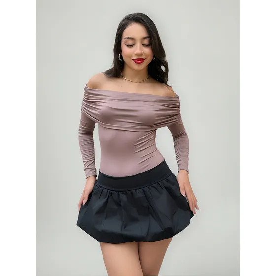 Body Valeska Manga Larga
