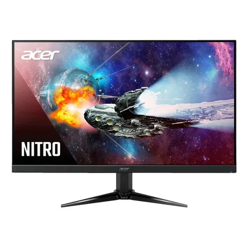 Monitor Acer Gamer Nitro QG241Y EBII 23.8” FHD 100 Hz 1 ms Zero Frame HDMI Preto