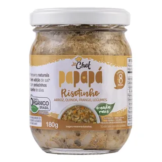 Papinha Risotinho OrgĂąnico Arroz Quinoa Frango 180g PapapĂĄ Papinha Risotinho OrgĂąnico Arroz Quinoa Frango 180g PapapĂĄ